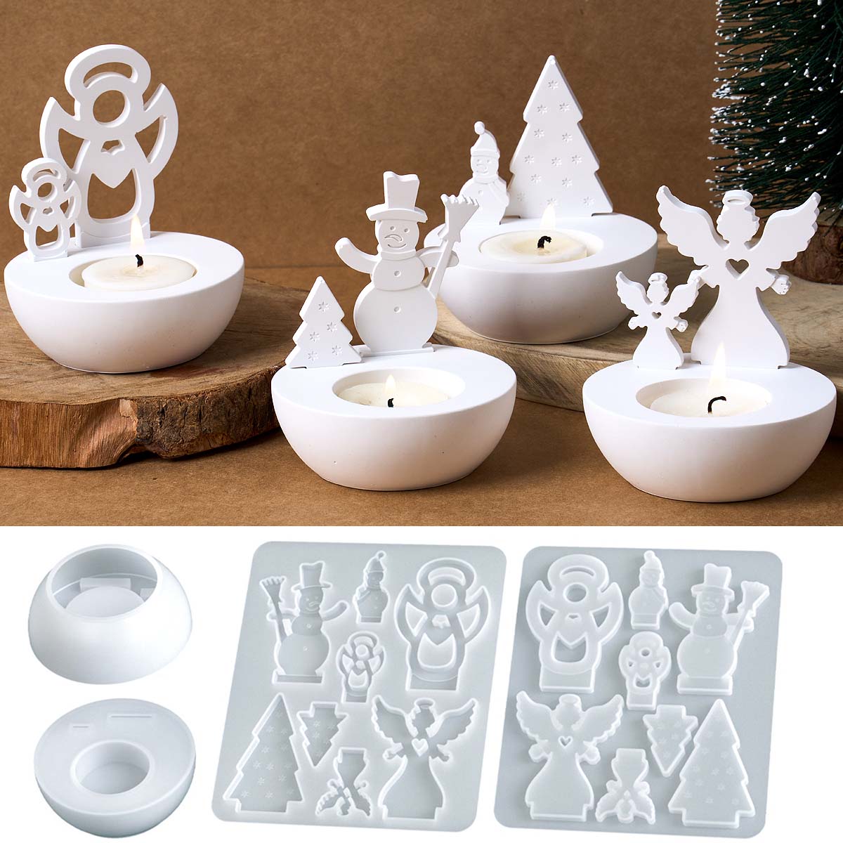 Christmas Tree Snowman Angel C - Candle Quotes recension och pris