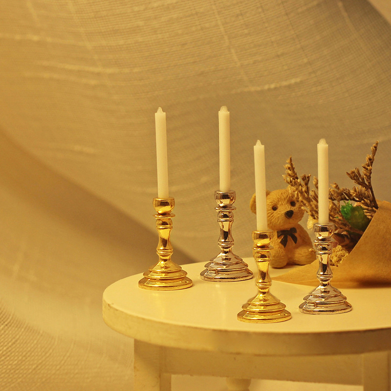 1Pair 1/12 Doll House Miniatur - Candle Quotes recension och pris