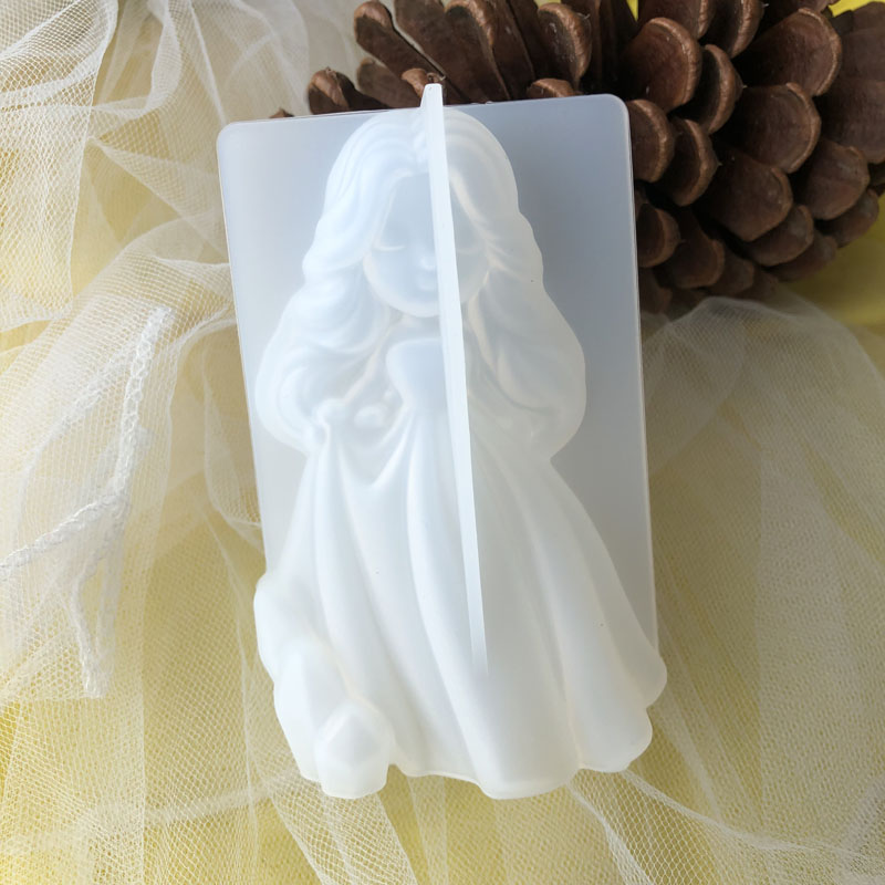 3D Cute Princess Silicone Cand - Candle Making Supplies Kit recension och pris