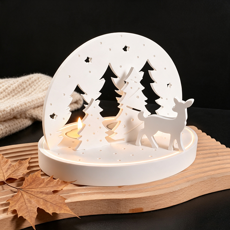 Christmas Elk Tealight Candle  - Candle Making Supplies Kit recension och pris