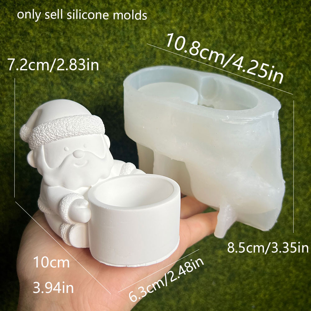 DIY Santa Claus Candlestick Si - Candle Quotes recension och pris