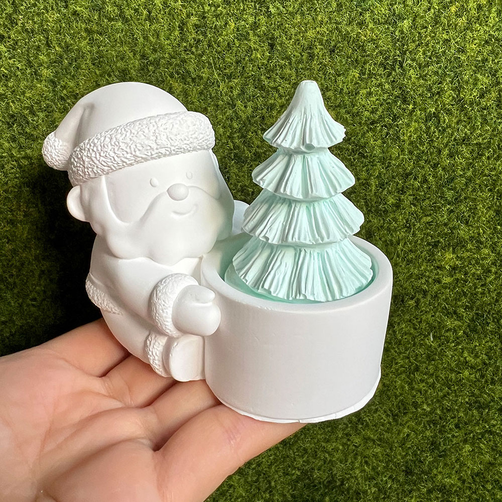 DIY Santa Claus Candlestick Si - Candle Quotes recension och pris