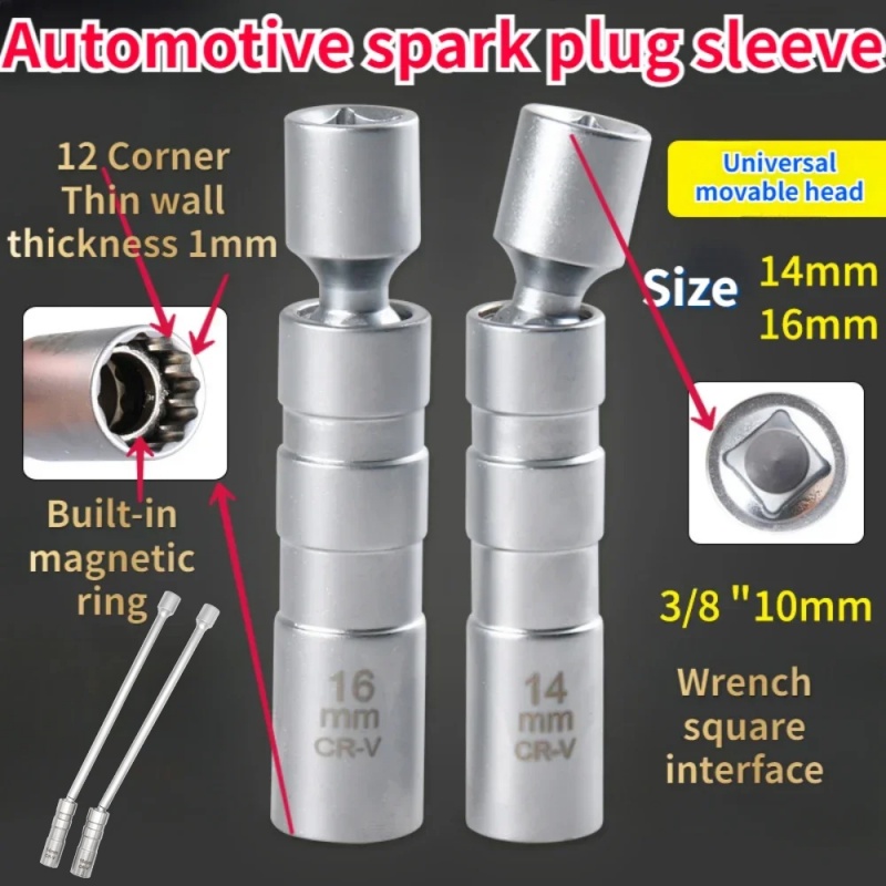 14mm 16mm Spark Plug Removal T - Candle Making Supplies Kit recension och pris