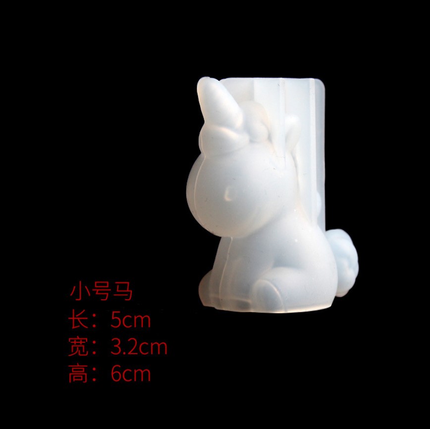 Transparent Unicorn Silicone E - Candle Making Supplies Kit recension och pris