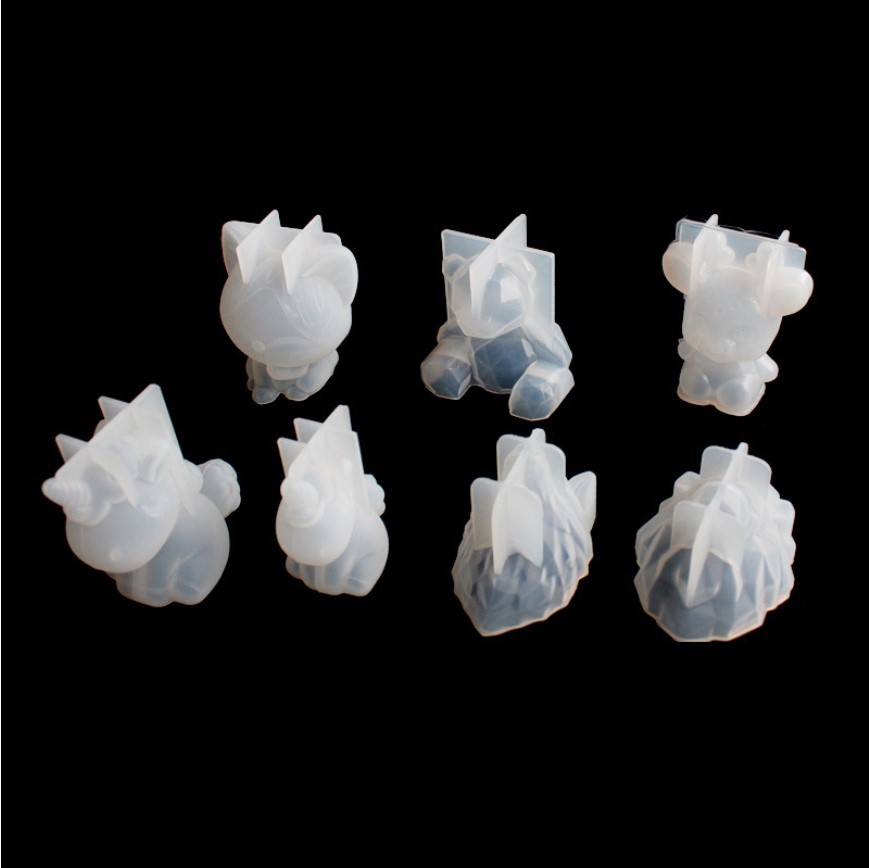 Transparent Unicorn Silicone E - Candle Making Supplies Kit recension och pris