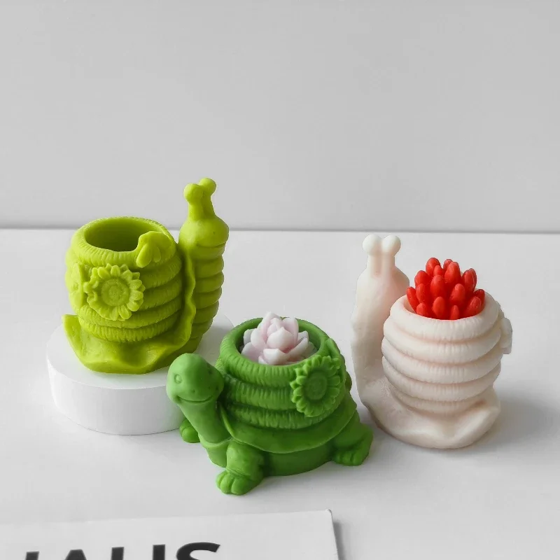 Turtle Snail Candlestick Silic - Candle Quotes recension och pris
