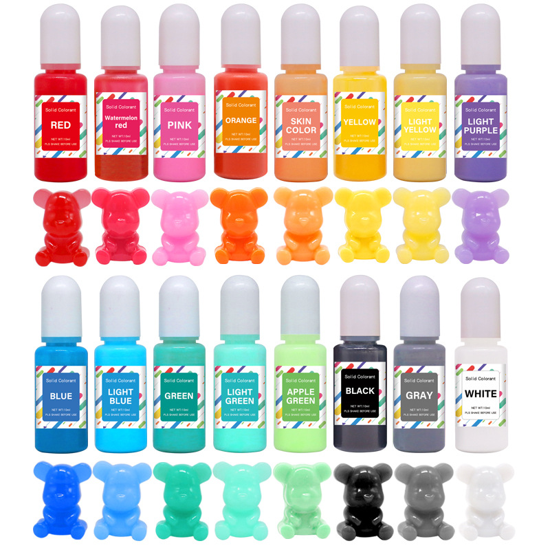 DIY Epoxy Resin Pigment Kit Ca - Candle Making Supplies Kit recension och pris