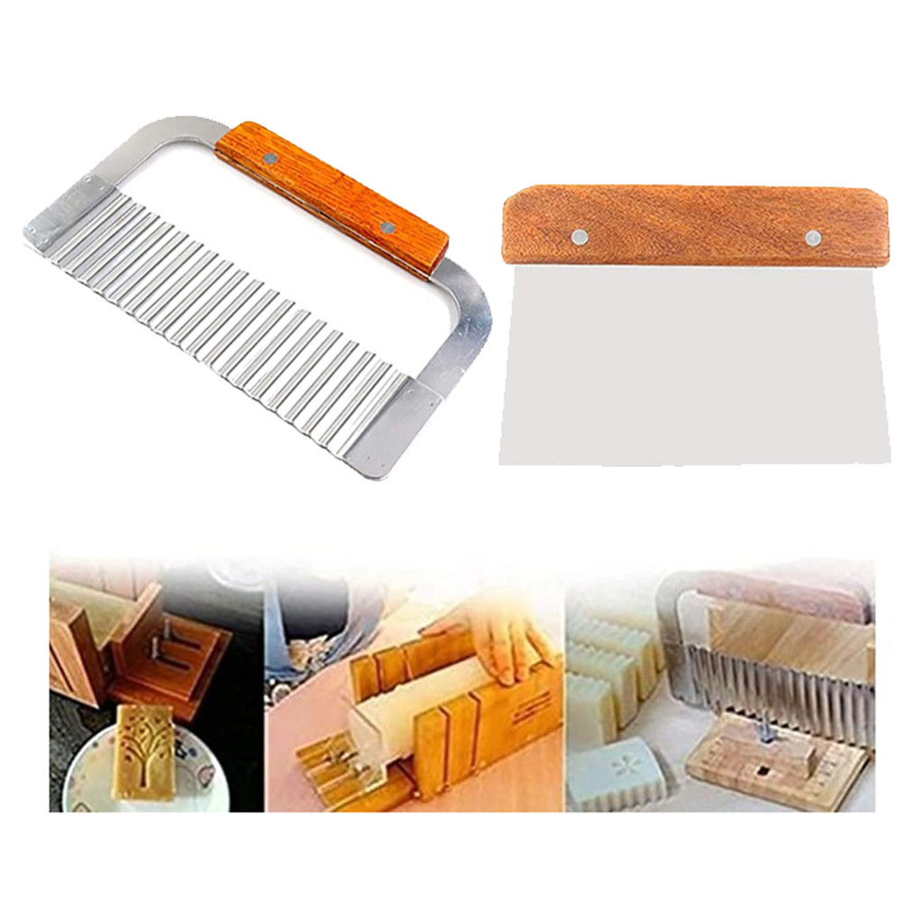 2 Pack Stainless Steel Wavy &  - Candle Making Supplies Kit recension och pris