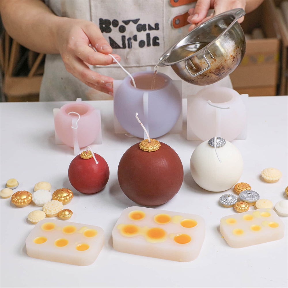 Nicole Christmas Bauble Candle - Candle Making Supplies Kit recension och pris