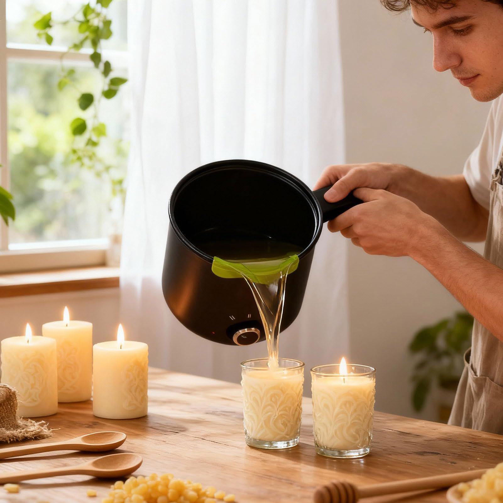 Candle Wax Melting Pot 1.5L La - Candle Making Supplies Kit recension och pris